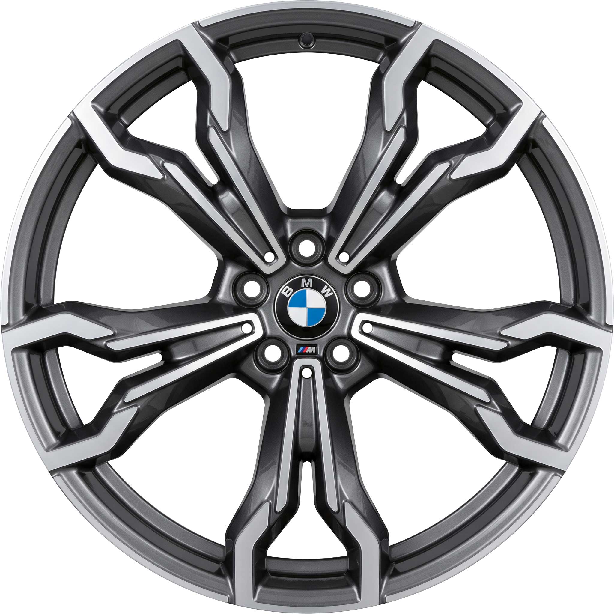BMW 765M Orbit Grey with Bright Turned Alloy Wheel Product Image #1