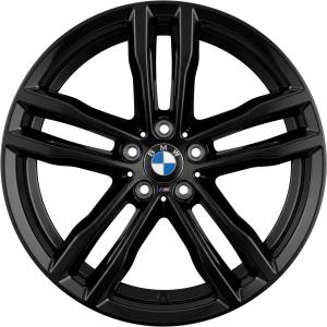 BMW 704M Jet Black Alloy Wheel for BMW 3 Series F30 - Sizes 19in