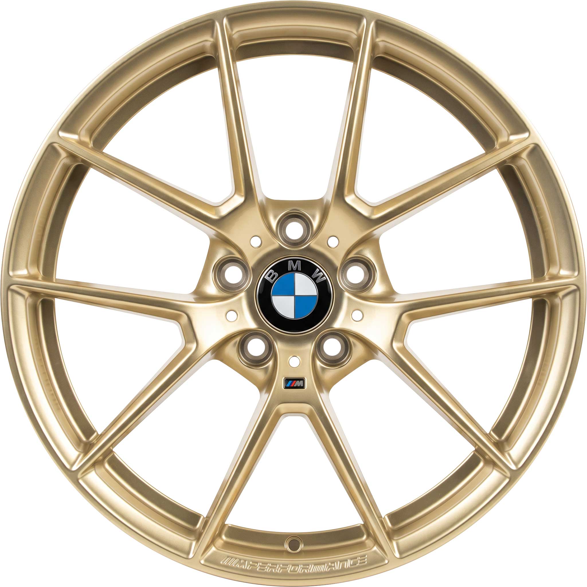 BMW 763M Performance Forged frozen gold matt Alloy Wheel Product Image #1