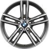 BMW 719M Cerium Grey with Bright Turned Wheel Img 1