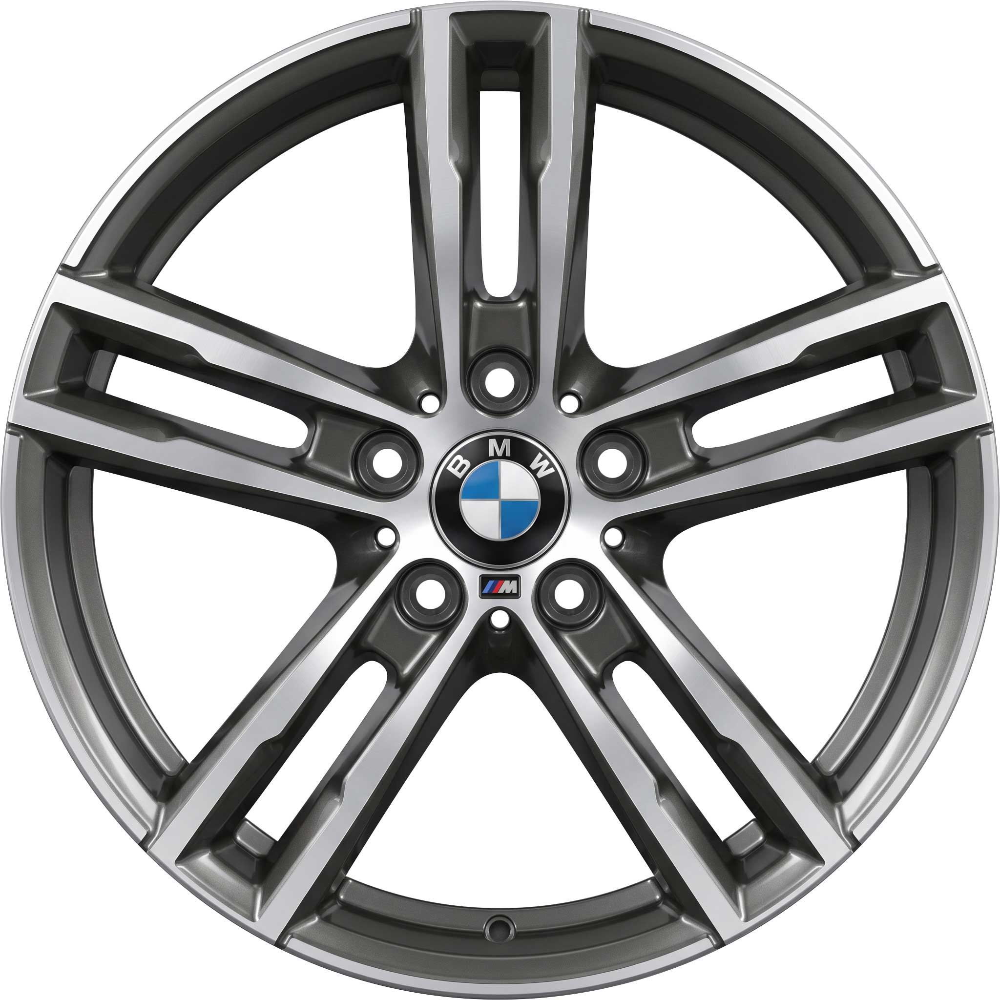 BMW 719M Cerium Grey with Bright Turned Alloy Wheel Product Image #1