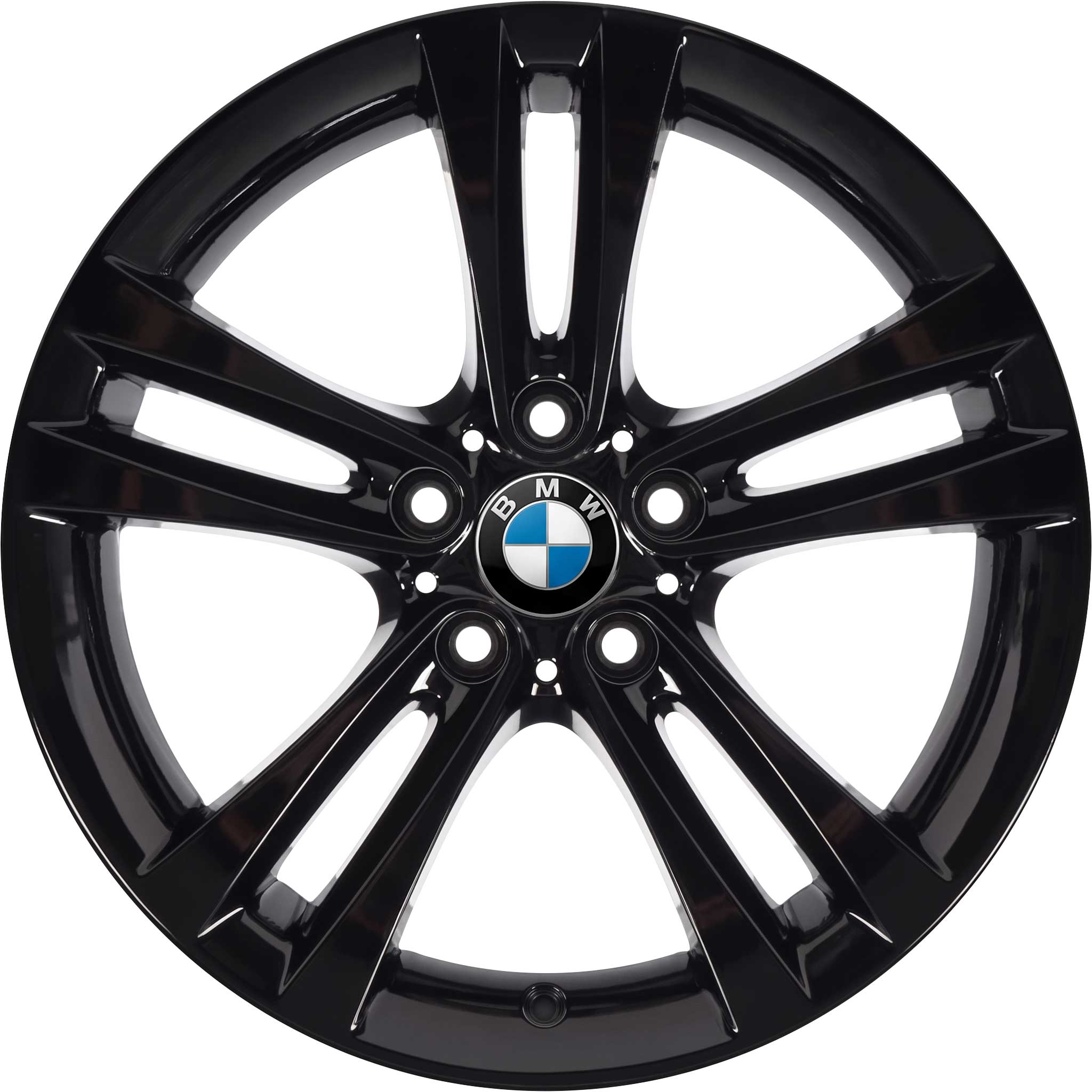 BMW 397 Matt Black Alloy Wheel Product Image #1