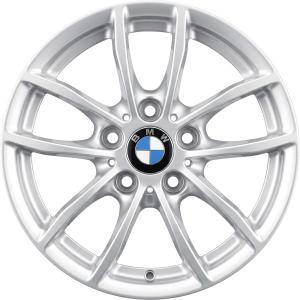 BMW 378 Silver Alloy Wheel for BMW 1 Series F20 - Sizes 16in