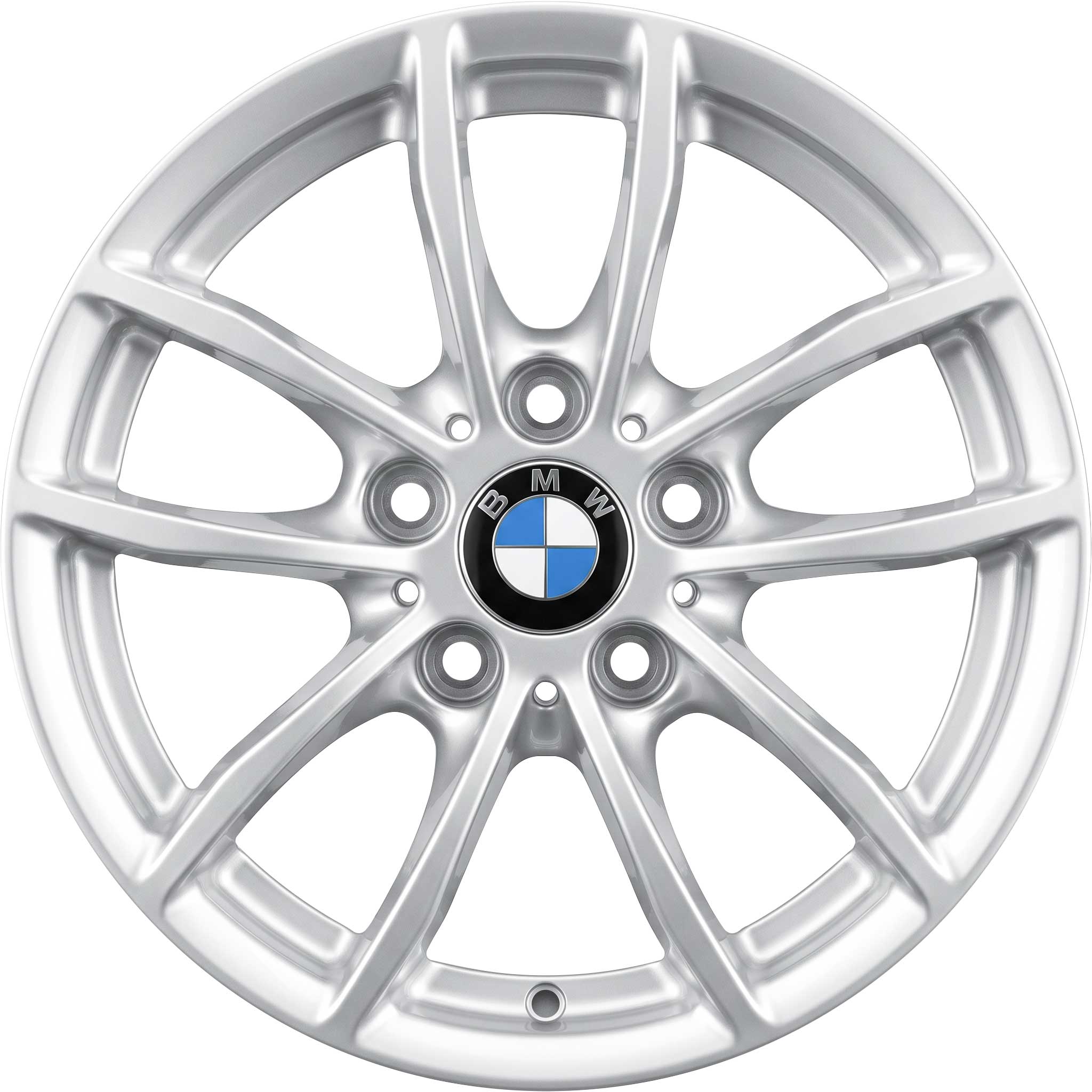 BMW 378 Silver Alloy Wheel Product Image #1