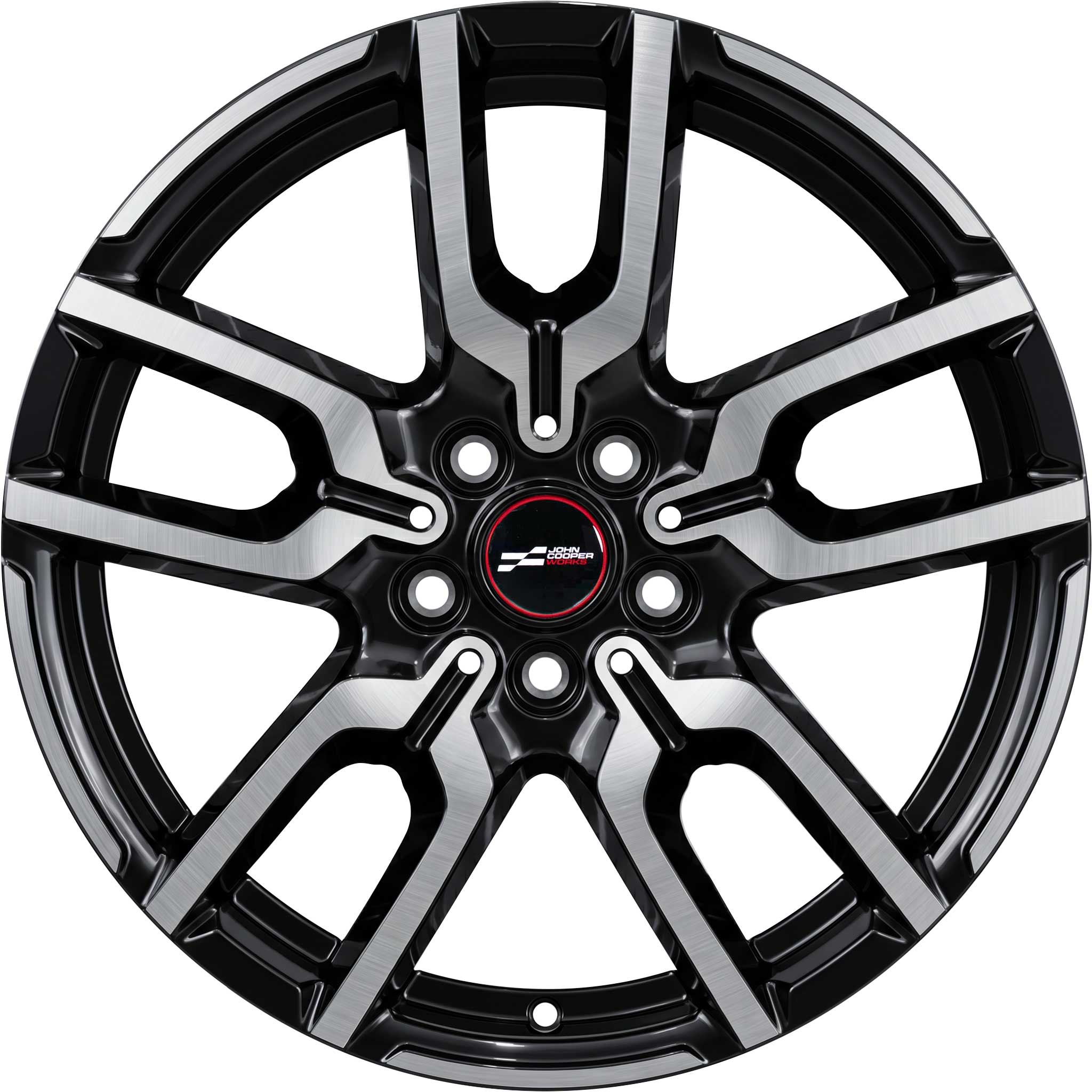 JCW 986 Lap Spoke Black II with Bright Turned Alloy Wheel Product Image #1