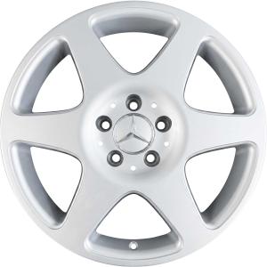 Mercedes 6 Spoke [163-17] Standard Silver Alloy Wheel - Sizes 17in