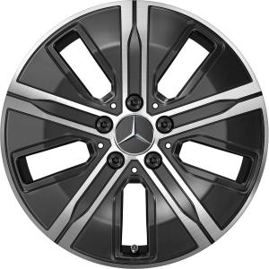Mercedes 5 Hole [177-17] Gloss Back with High Sheen Alloy Wheel - Sizes 17in