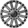 Mercedes 12 Spoke [222-20] Gloss Back with High Sheen Wheel Img 1