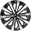 Mercedes 10 Spoke [247-19] Gloss Back with High Sheen Wheel Img 1