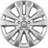 Mercedes 5 Twin Spoke [251-19] Vanadium Silver Wheel Img 1