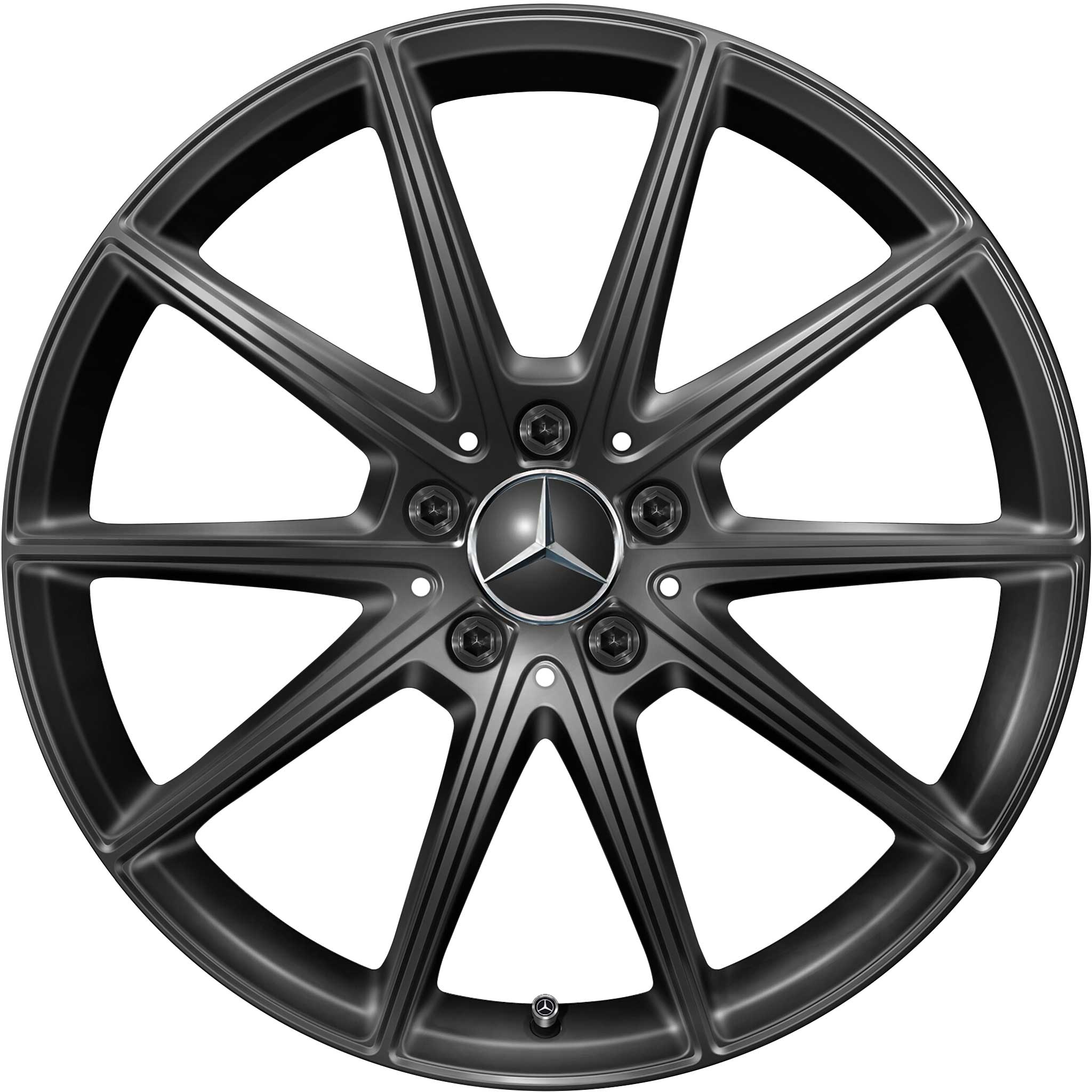 Mercedes 10 Spoke [295-19] Gloss Black Alloy Wheel Product Image #1