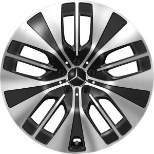 Mercedes Multispoke [295-20] Gloss Back with High Sheen Alloy Wheel for Mercedes EQE V295 - Sizes 20in