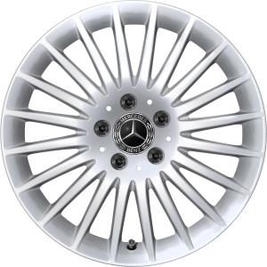 Mercedes 20 Spoke [447-17] Vanadium Silver Alloy Wheel for Mercedes Vito 447 - Sizes 17in