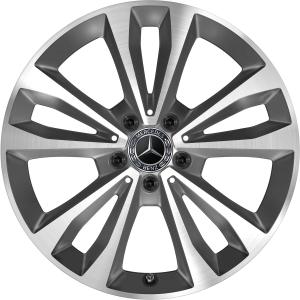 Mercedes 5 Twin Spoke [447-18] Tremolite Metallic with High Sheen Alloy Wheel - Sizes 18in
