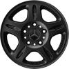 Mercedes Matt Black [461-16] Matt Black Wheel Img 1