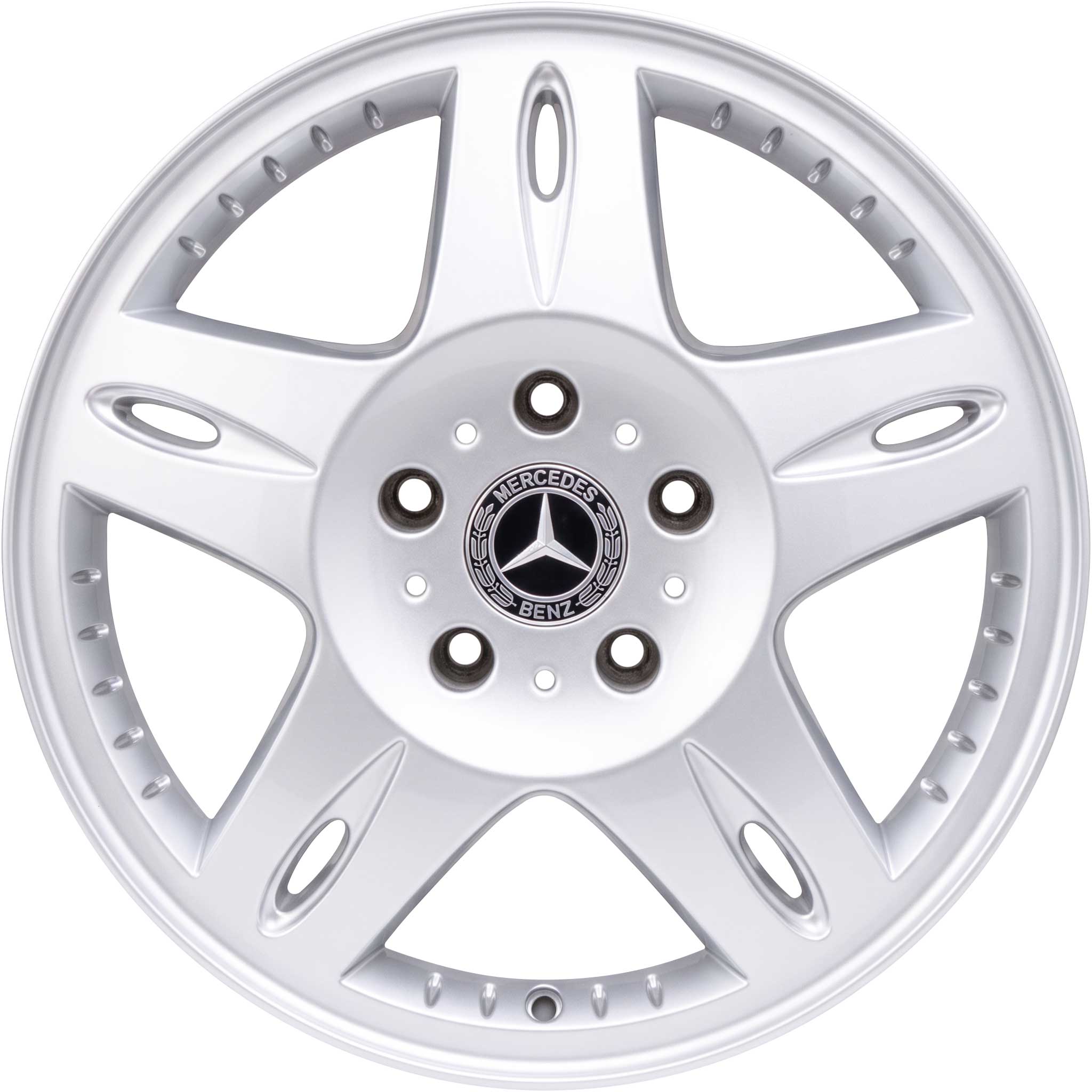 Mercedes Ashtaroth [463-16] Silver (Armoured) Alloy Wheel Product Image #1