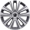 Mercedes 10 Spoke [463-19] Himalaya Grey with High Sheen Wheel Img 1