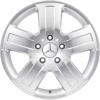 Mercedes 5 Twin Spoke [463-18] Standard Silver Wheel Img 1