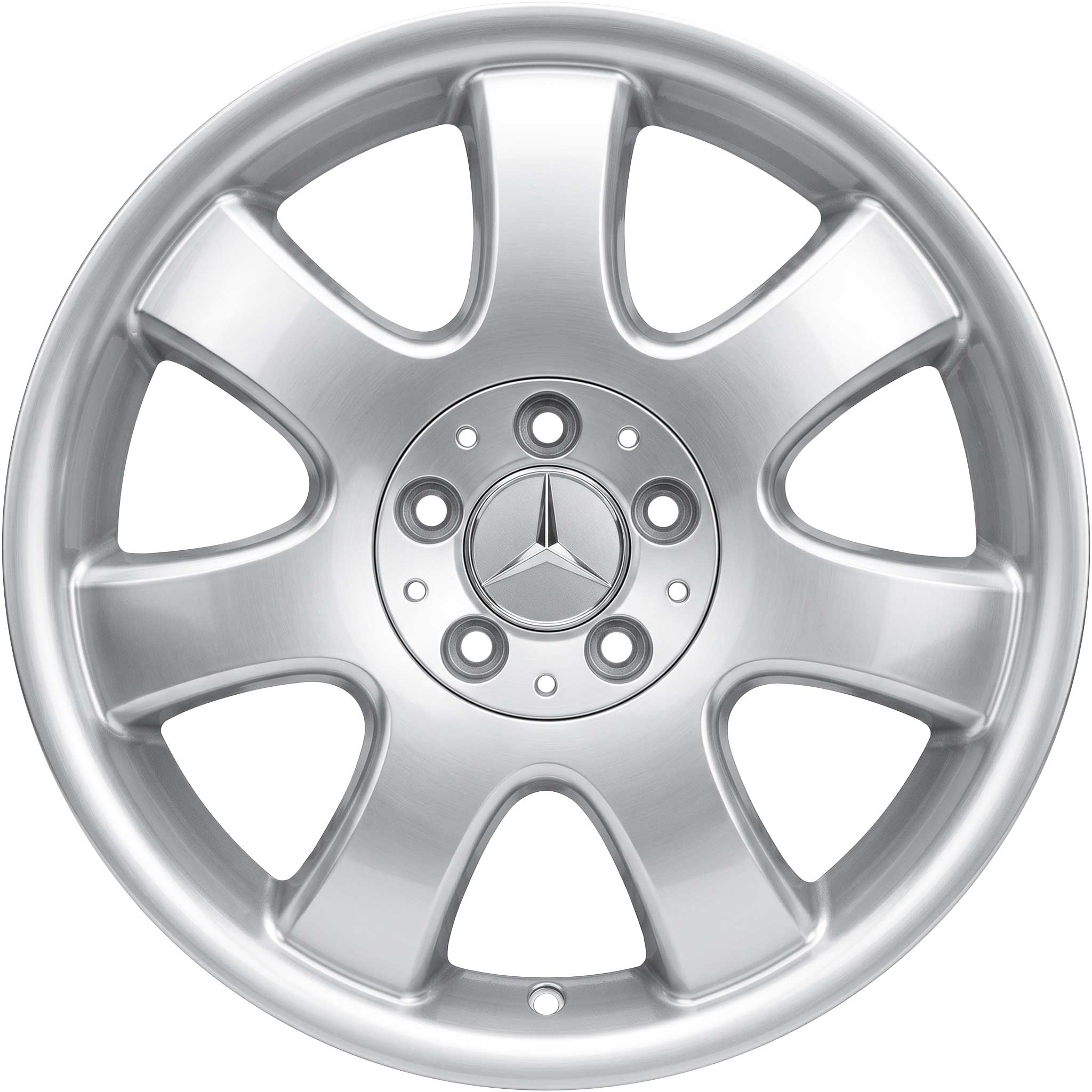 Mercedes Mirzam [170-17] Standard Silver Alloy Wheel Product Image #1
