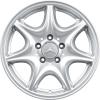 Mercedes 7 Spoke [203-15] Standard Silver Wheel Img 1