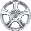 Mercedes 5 Spoke [414-16] Sterling Silver Wheel Img 1
