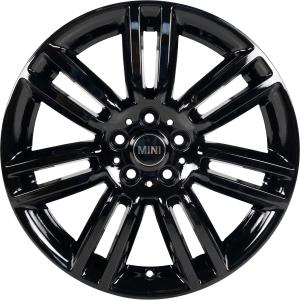Mini 532 Pair Spoke Jet Black Alloy Wheel - Sizes 18in