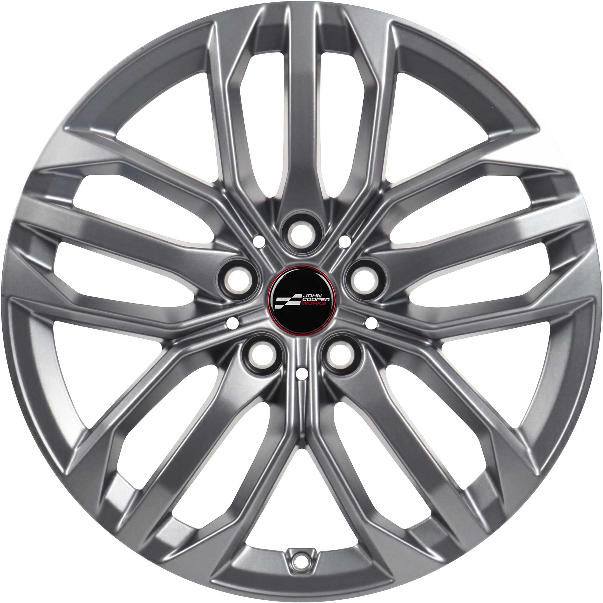 Mini 879 Double Spoke Gunmetal Grey Alloy Wheel Product Image #1