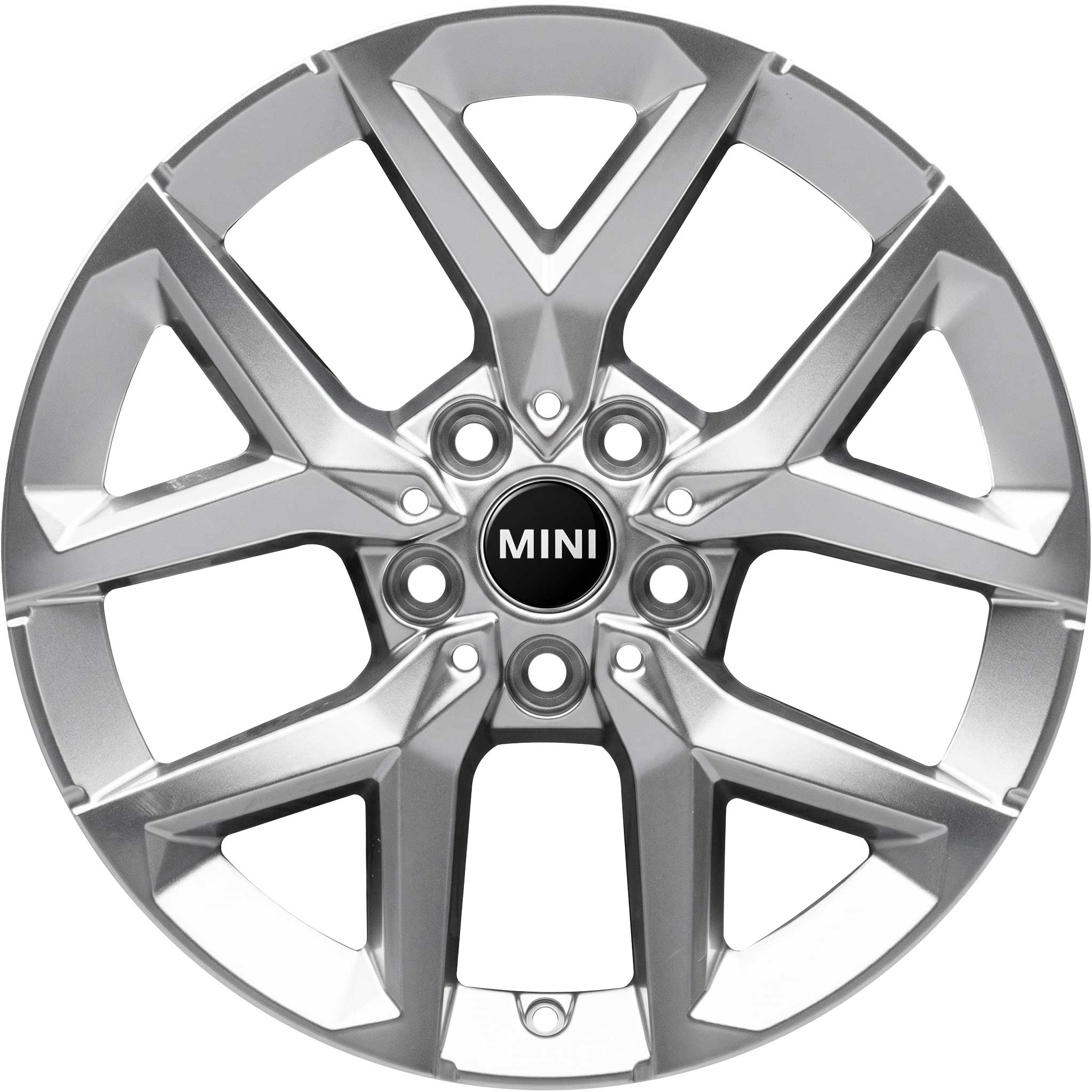 Mini 896 Y Spoke Refined Silver Alloy Wheel Product Image #1