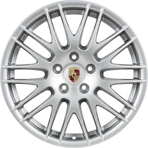 Porsche RS Spyder Design [E2] Platinum Satin Matt Alloy Wheel for Porsche Cayenne E2 958 - Sizes 20in