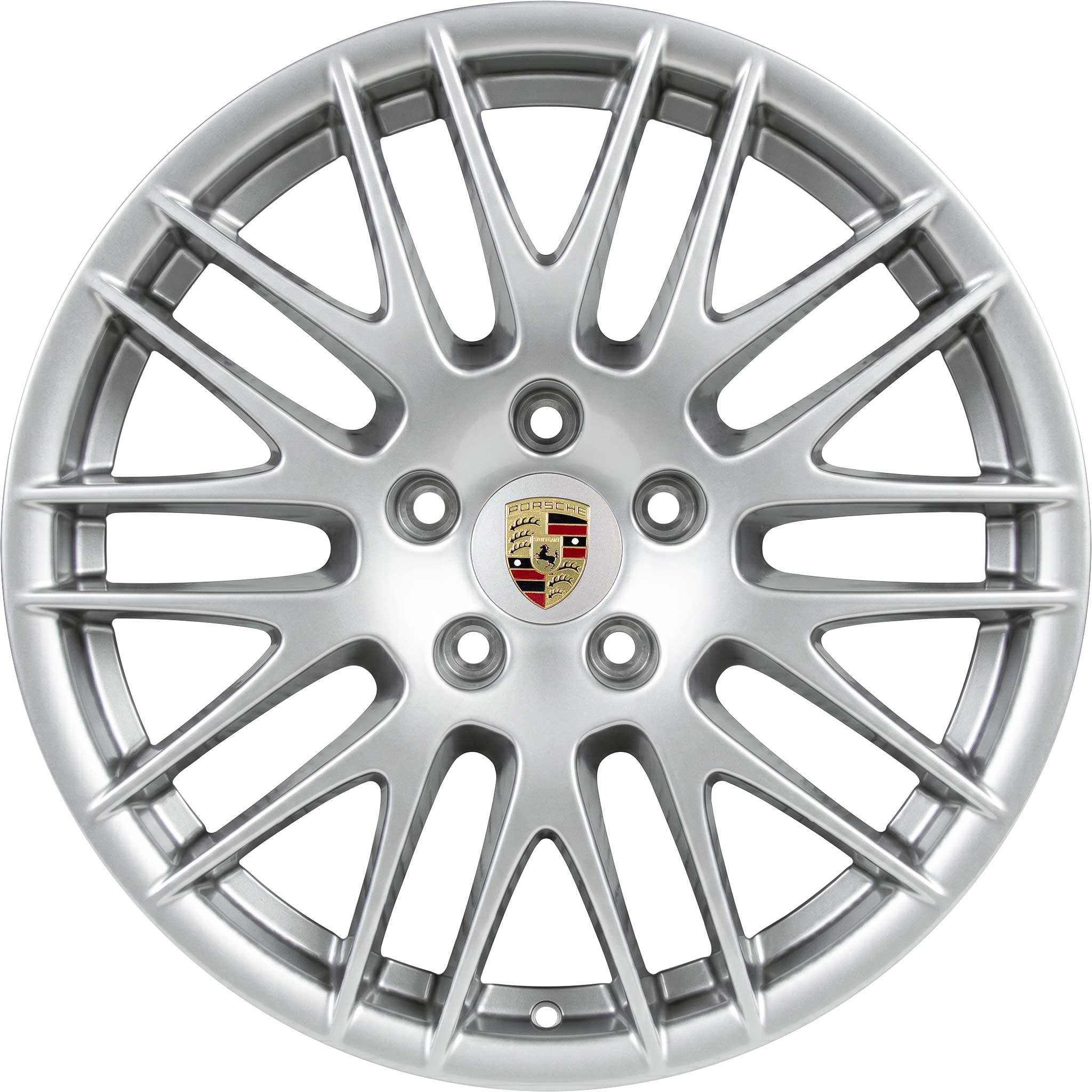Porsche RS Spyder Design [E2] Platinum Satin Matt Alloy Wheel Product Image #1