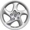 Porsche Turbo I Technology Diamond Silver Wheel Img 1