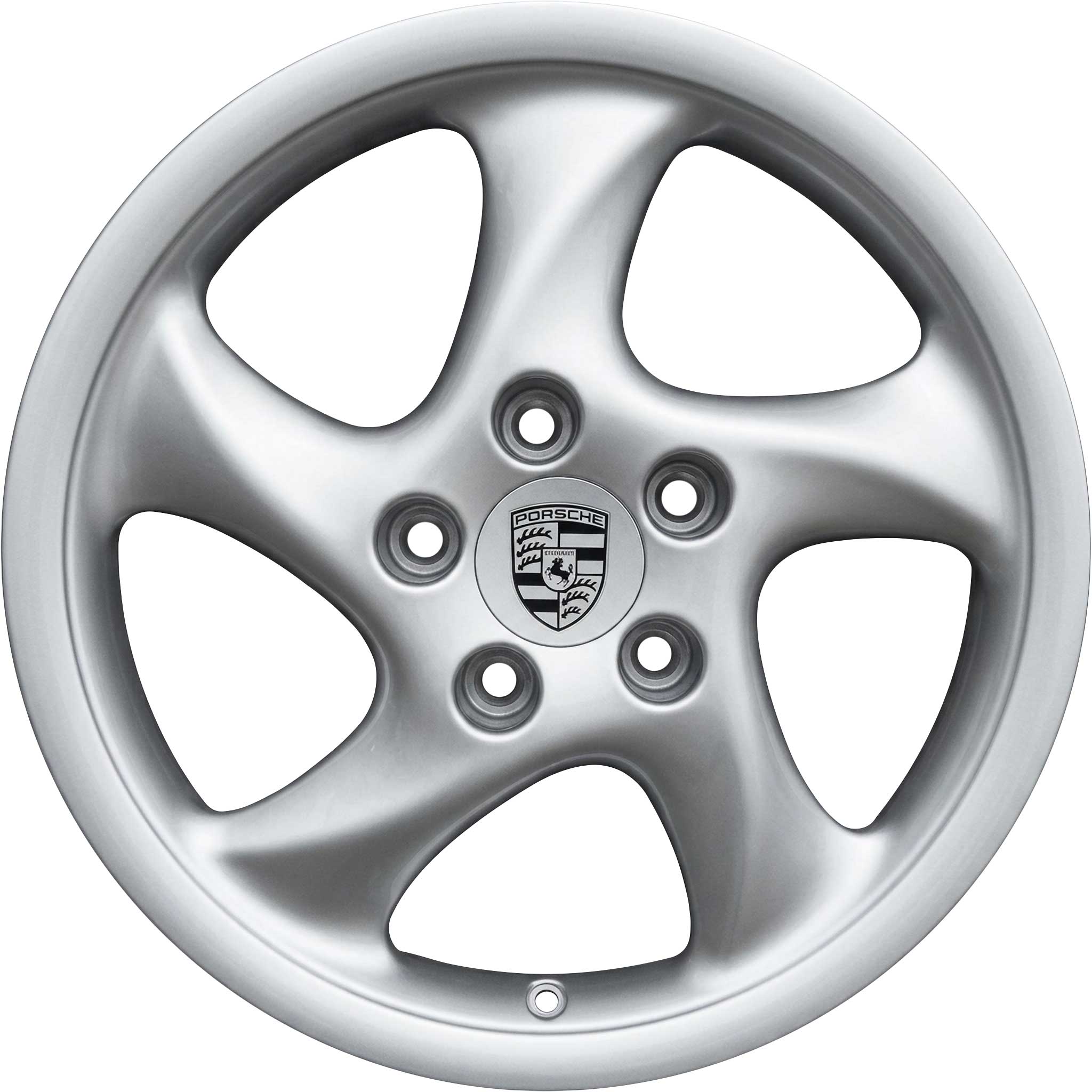 Porsche Turbo I Technology Diamond Silver Alloy Wheel Product Image #1