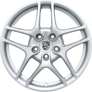 Porsche Carrera S II Sterling Silver Alloy Wheel for Porsche 997 (911) 997 - Sizes 19in