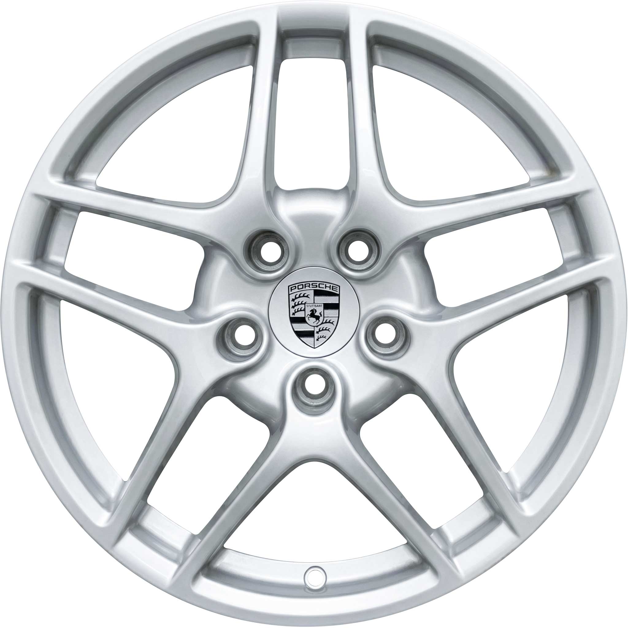 Porsche Carrera S II Sterling Silver Alloy Wheel Product Image #1