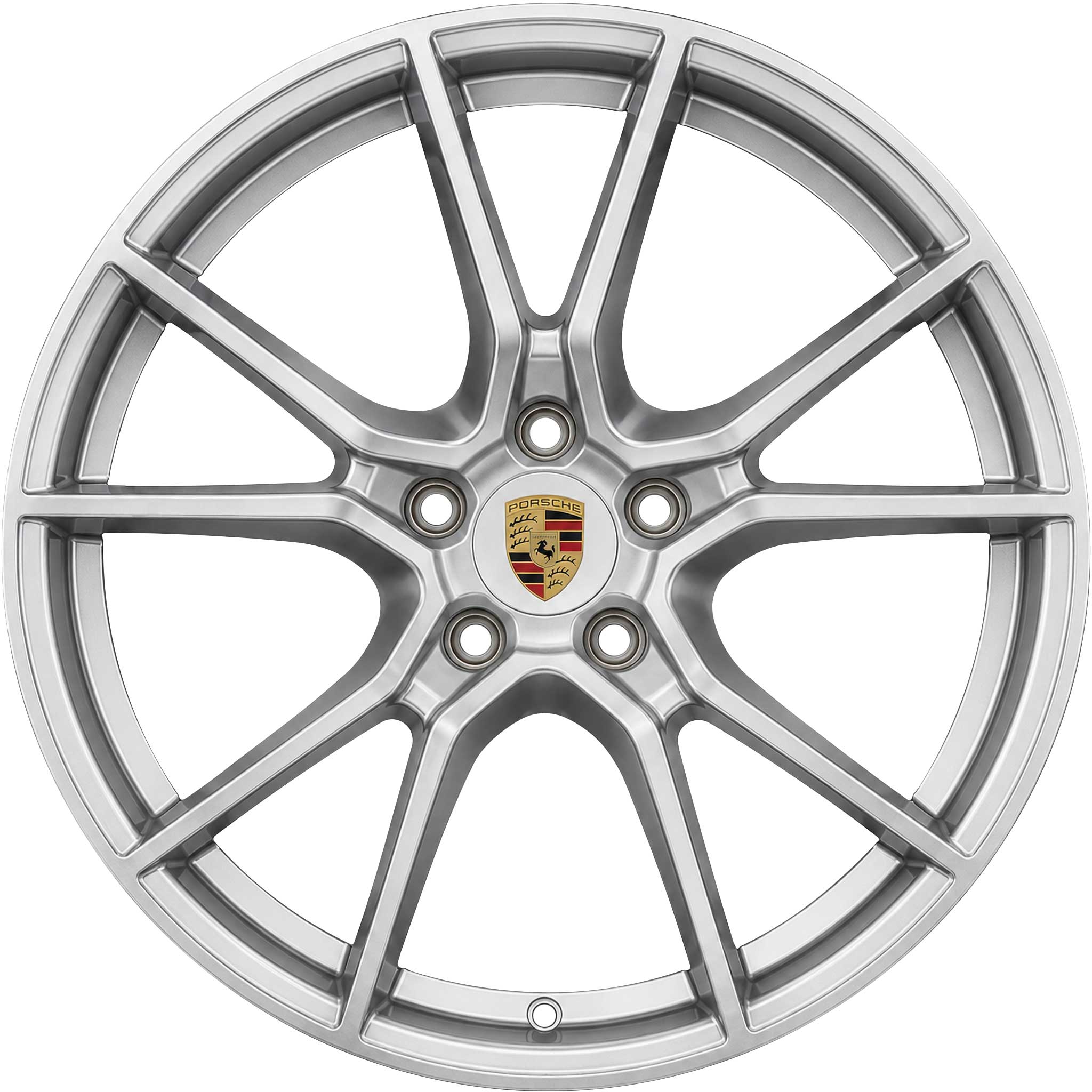 Porsche Cayenne S VI Brilliant Silver Alloy Wheel Product Image #1