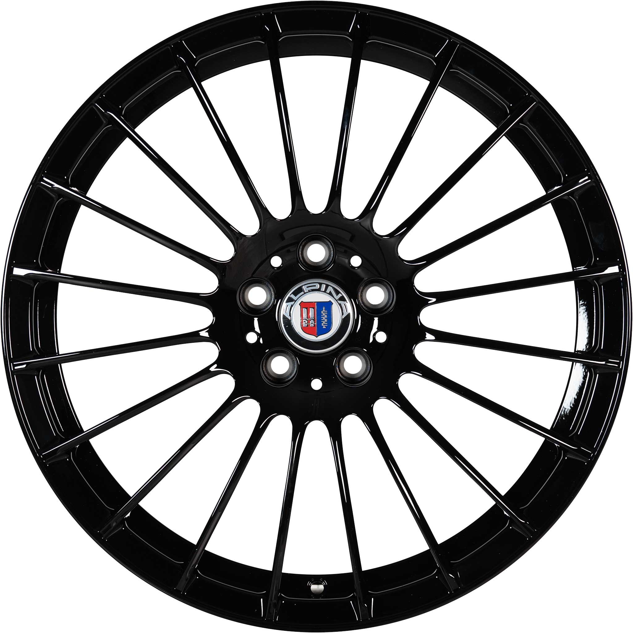 Alpina Classic Forged CS17 Black Alloy Wheel Product Image #1
