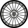 Alpina Classic Forged CS17 Black Wheel Img 3