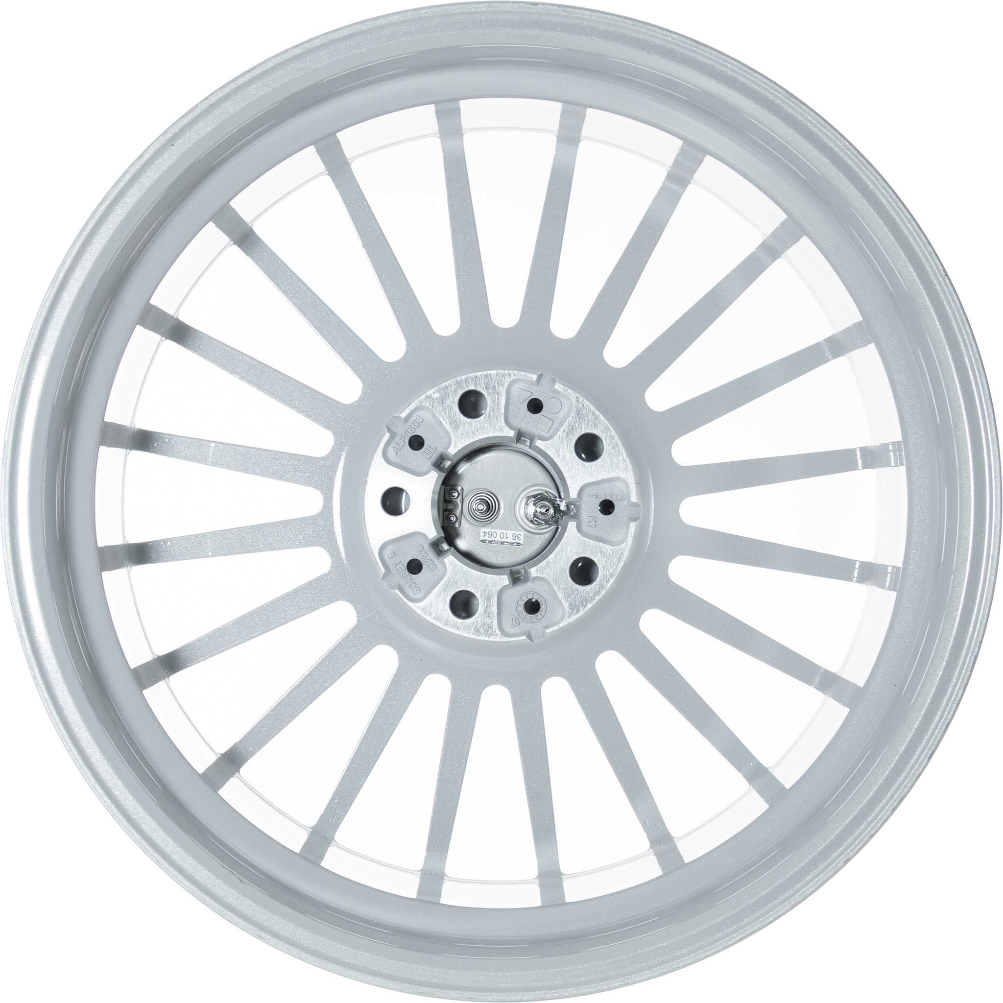 Alpina Classic C01 Silver Alloy Wheel Product Image #3
