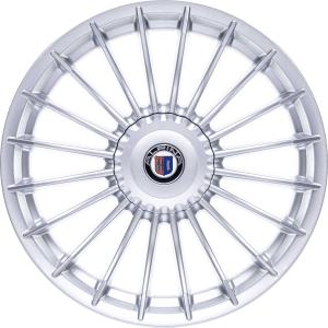 19" Alpina Classic C10 Silver with Polished Spoke Ends alloy wheel