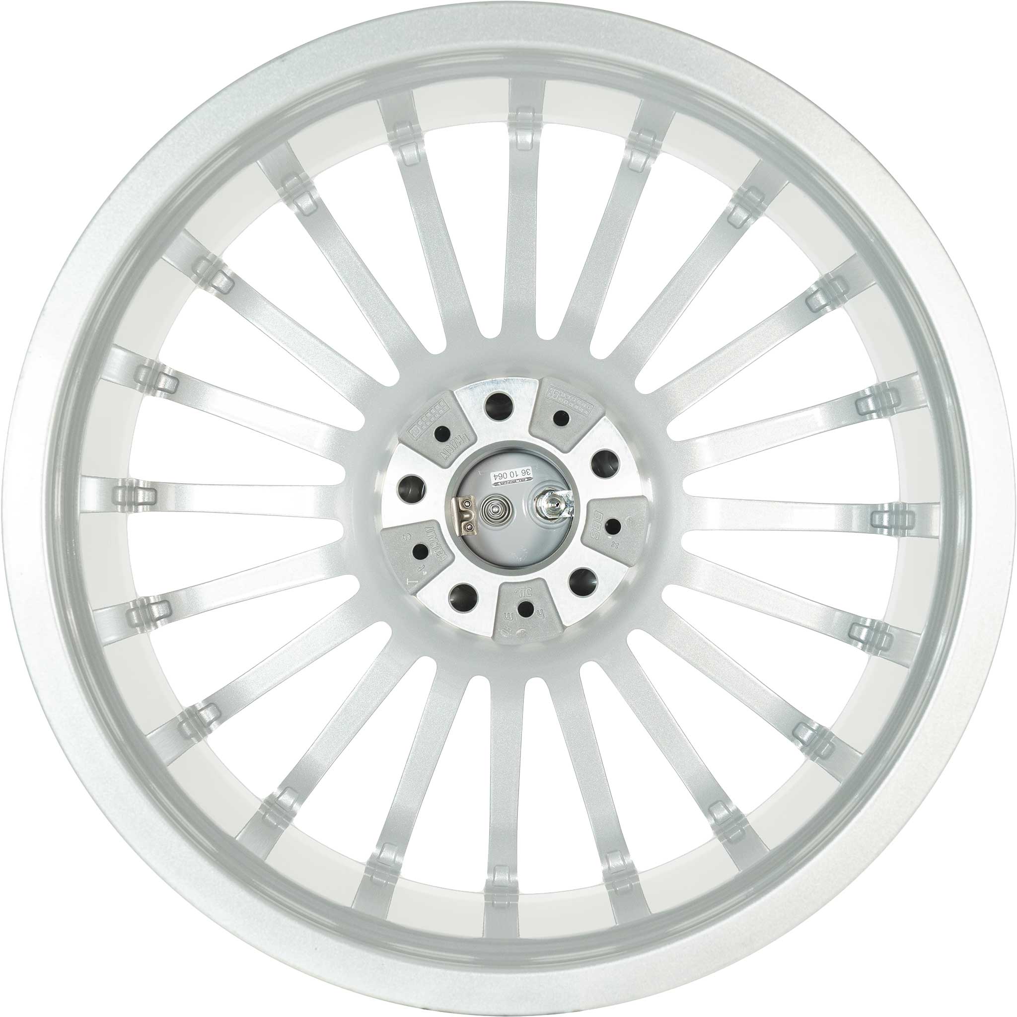 Alpina Classic C13 Silver with Polished Spoke Ends Alloy Wheel Product Image #3