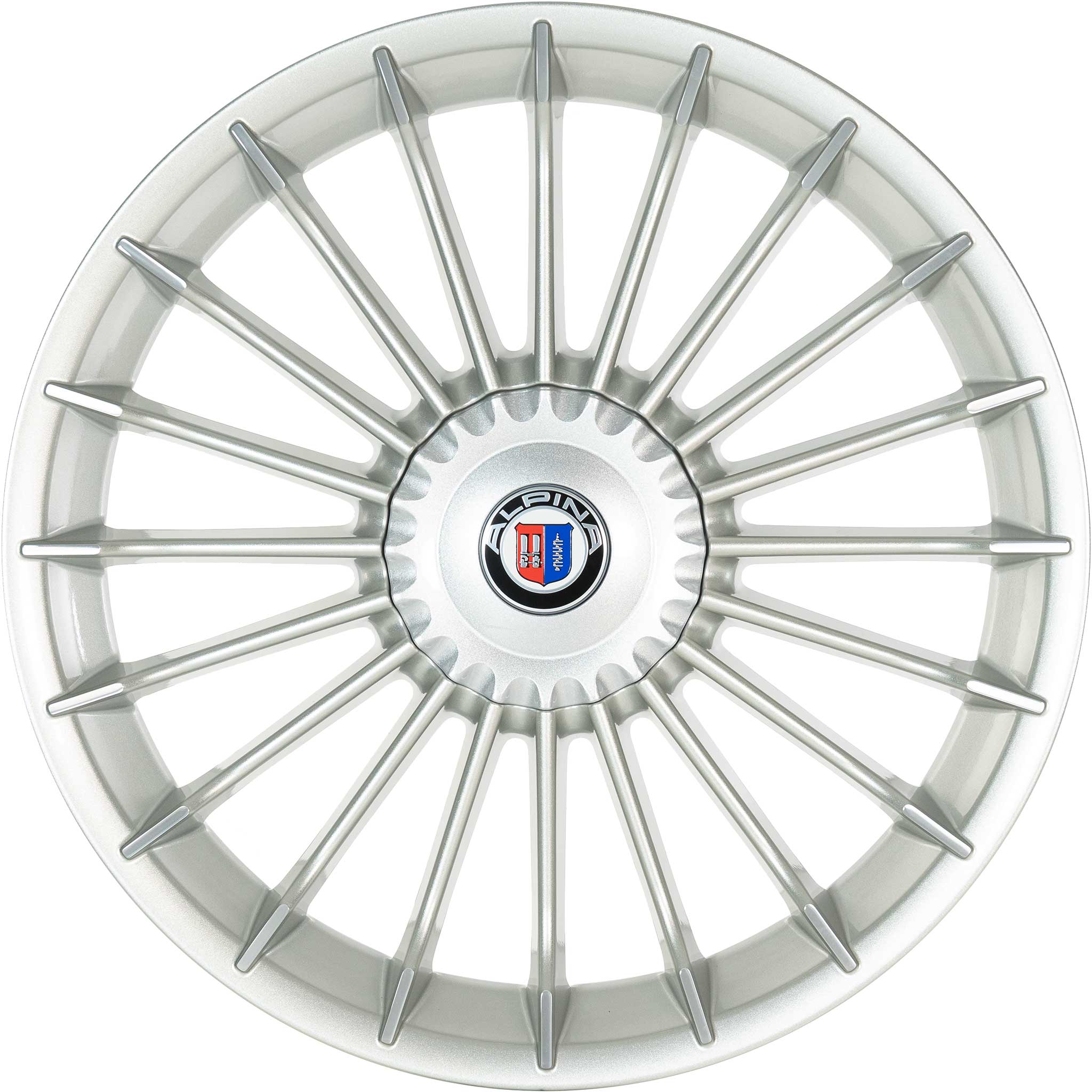 Alpina Classic C13 Silver with Polished Spoke Ends Alloy Wheel Product Image #1