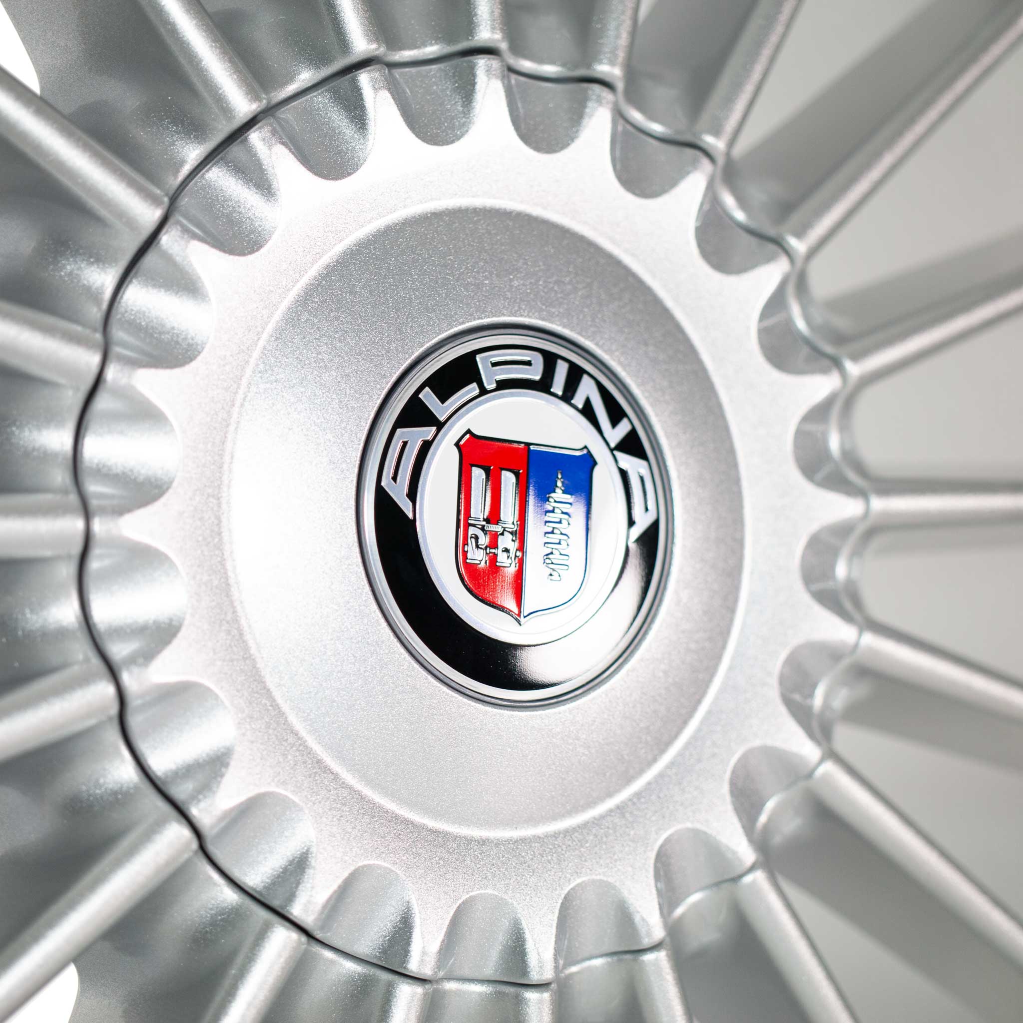 Alpina Classic C13 Silver with Polished Spoke Ends Alloy Wheel Product Image #4