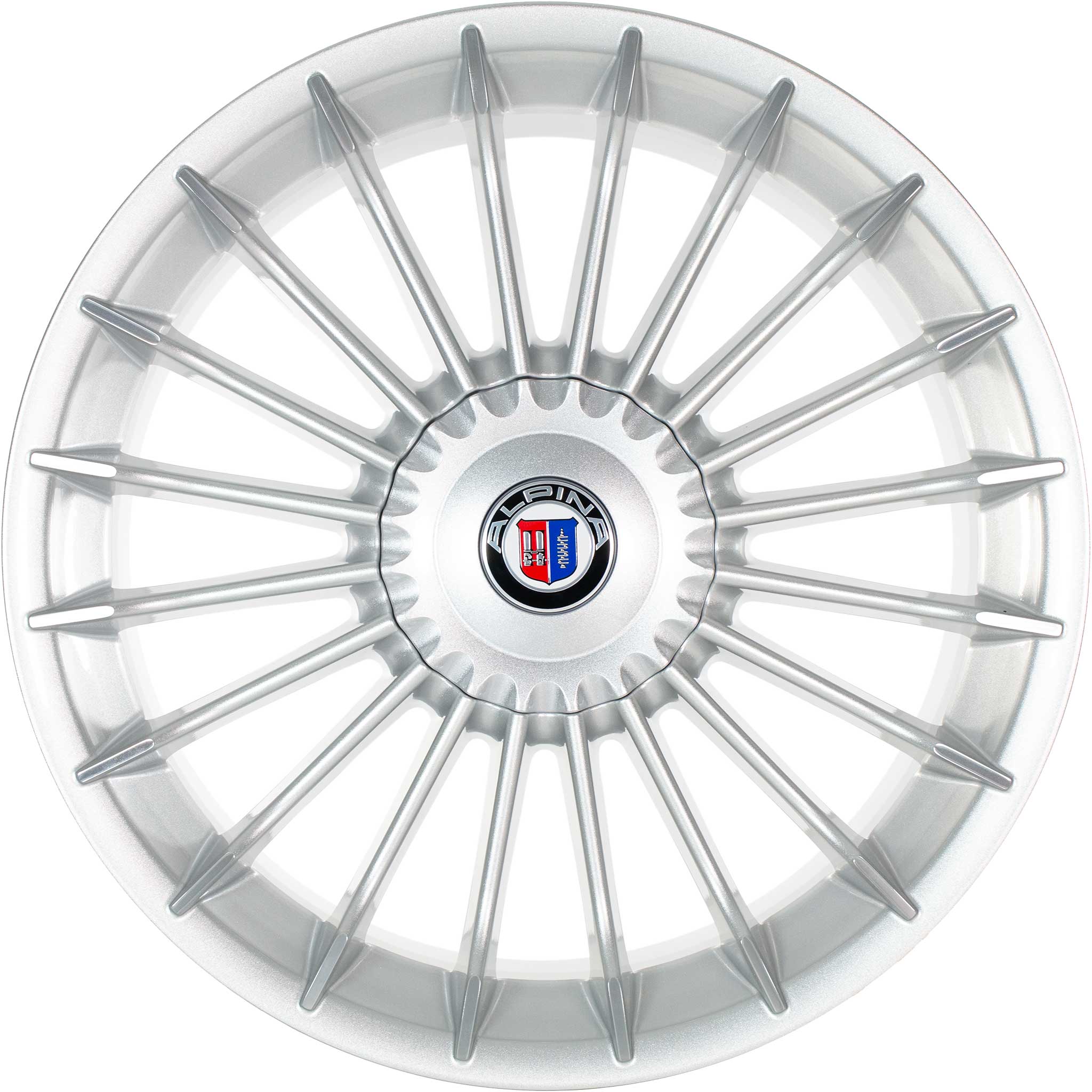 Alpina Classic C13 Silver with Polished Spoke Ends Alloy Wheel Product Image #1