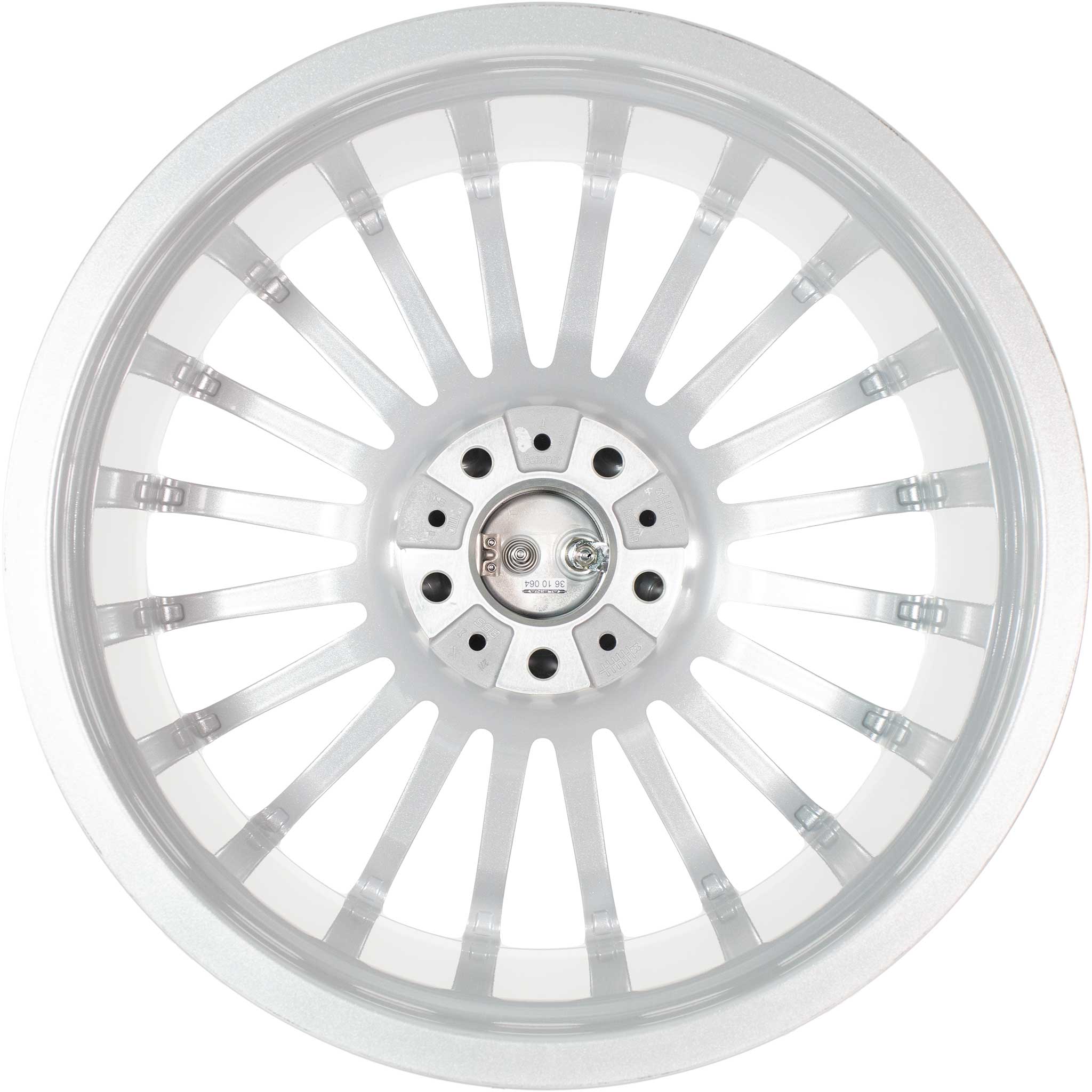Alpina Classic C13 Silver with Polished Spoke Ends Alloy Wheel Product Image #3