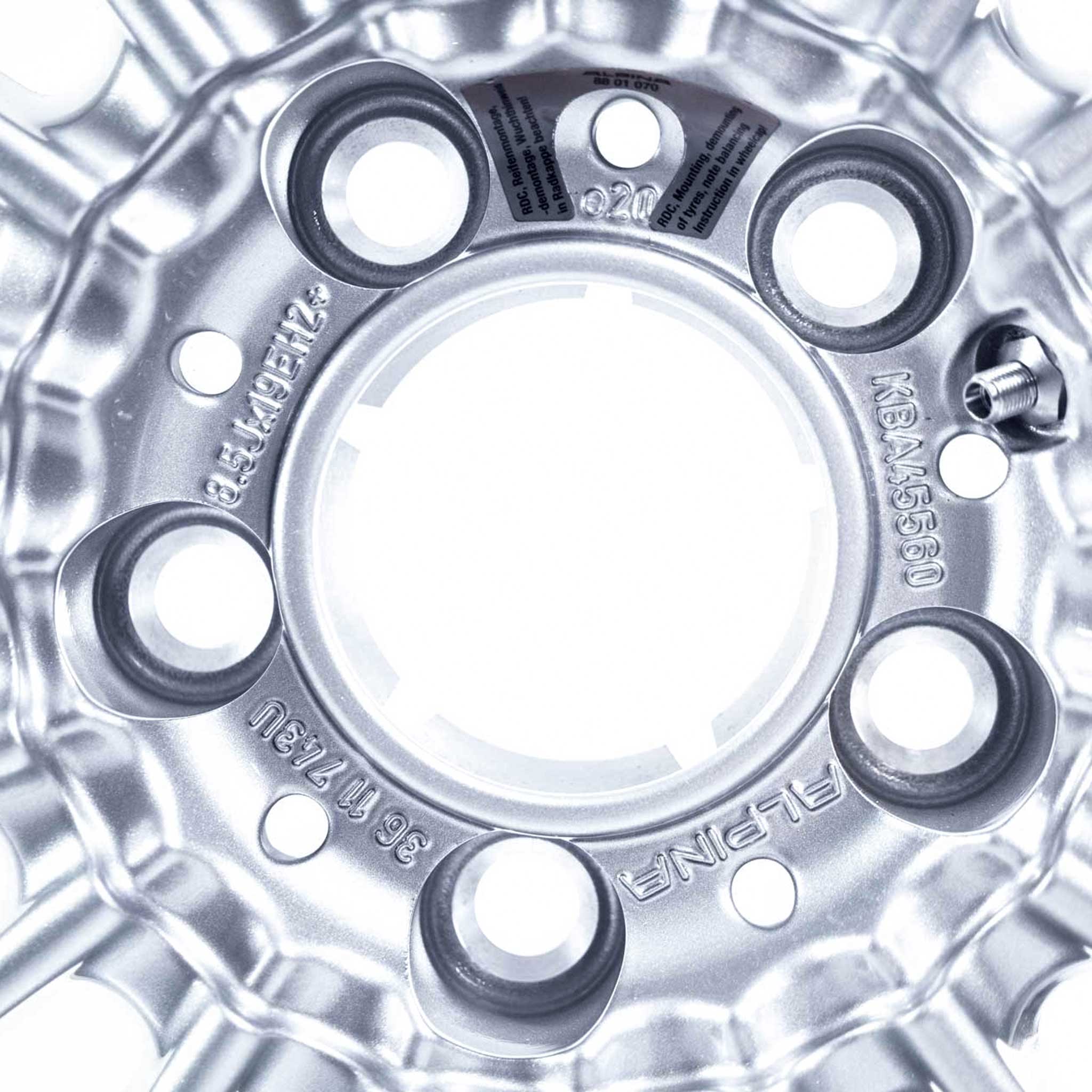 Alpina Classic C01 Silver Alloy Wheel Product Image #4
