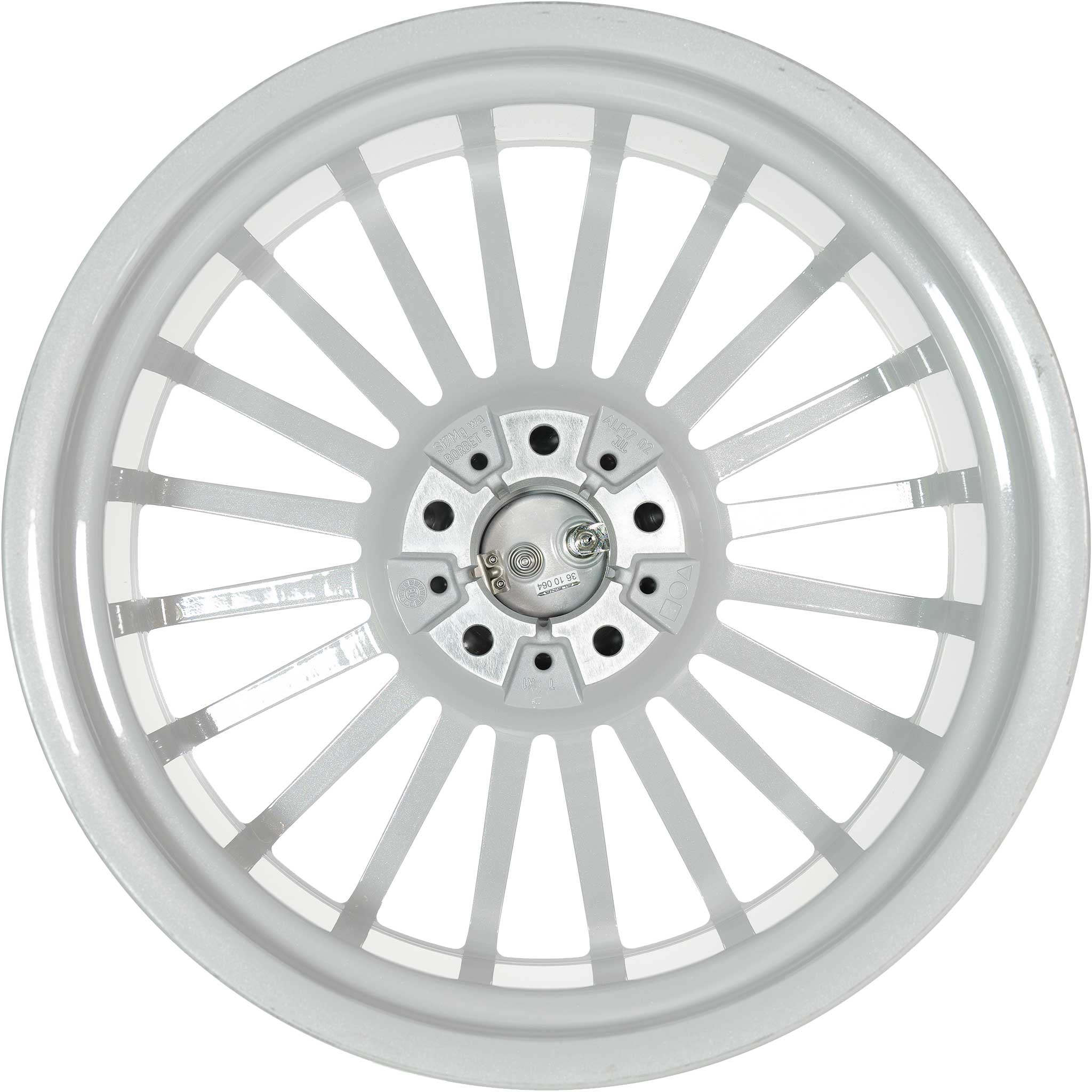Alpina Classic C01 Silver Alloy Wheel Product Image #3