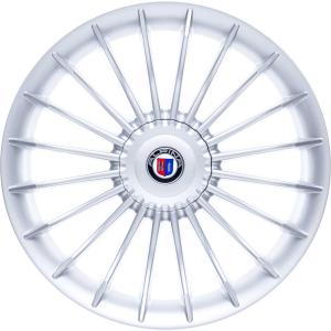 Alpina Classic C09 Silver with Polished Spoke Ends Alloy Wheel for BMW 5 Series F07 - Sizes 21in