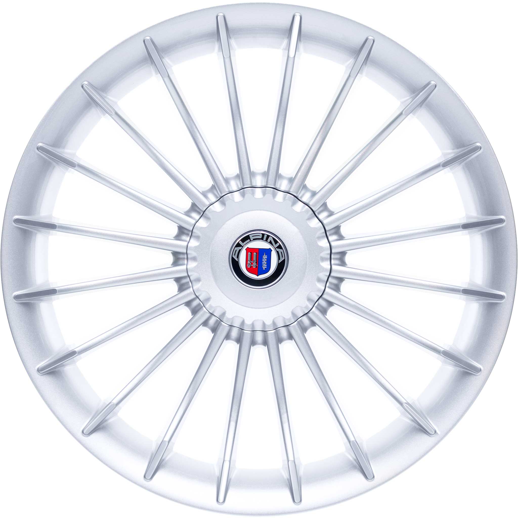 Alpina Classic C09 Silver with Polished Spoke Ends Alloy Wheel Product Image #1