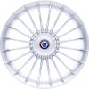 Alpina Classic C09 Silver with Polished Spoke Ends Wheel Img 1