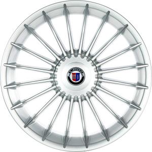 Alpina Classic C11 Silver with Polished Spoke Ends Alloy Wheel for BMW X1 E84 - Sizes 20in
